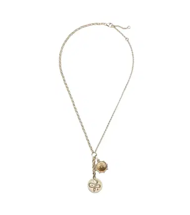 Foundrae Wholeness & True Love 18kt gold charm necklace with diamonds | Thumbnail 1 Foundrae Wholeness & True Love 18kt gold charm necklace with diamonds | Thumbnail 1