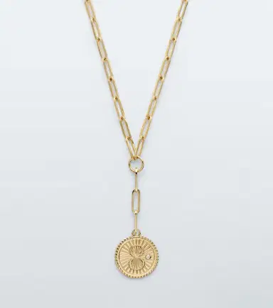 Foundrae Karma 18kt gold chain necklace with diamond | Thumbnail 4 Foundrae Karma 18kt gold chain necklace with diamond | Thumbnail 4