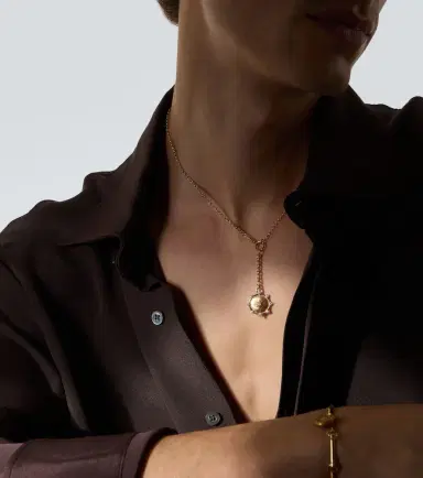 Foundrae Spark 18kt gold pendant necklace with diamonds | Thumbnail 2 Foundrae Spark 18kt gold pendant necklace with diamonds | Thumbnail 2