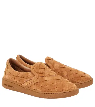 Bottega Veneta Sawyer suede slip-on sneakers | Thumbnail 1 Bottega Veneta Sawyer suede slip-on sneakers | Thumbnail 1