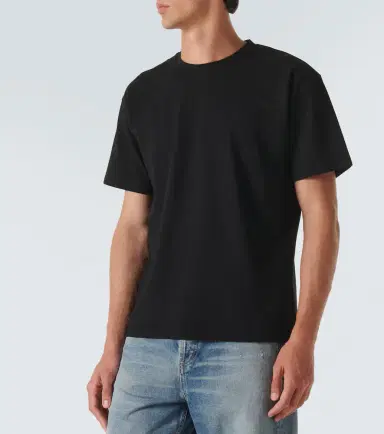 Saint Laurent Cassandre cotton-blend piqué T-shirt | Thumbnail 3 Saint Laurent Cassandre cotton-blend piqué T-shirt | Thumbnail 3
