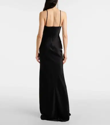 David Koma Embellished satin gown | Thumbnail 4 David Koma Embellished satin gown | Thumbnail 4