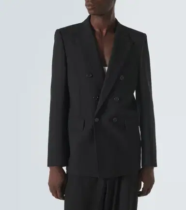 Saint Laurent Double-breasted wool blazer | Thumbnail 2 Saint Laurent Double-breasted wool blazer | Thumbnail 2
