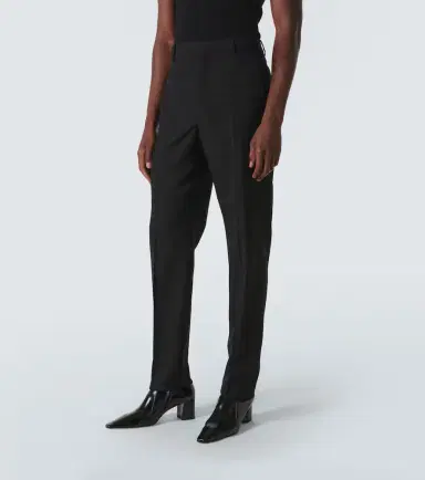 Saint Laurent High-rise straight pants | Thumbnail 3 Saint Laurent High-rise straight pants | Thumbnail 3