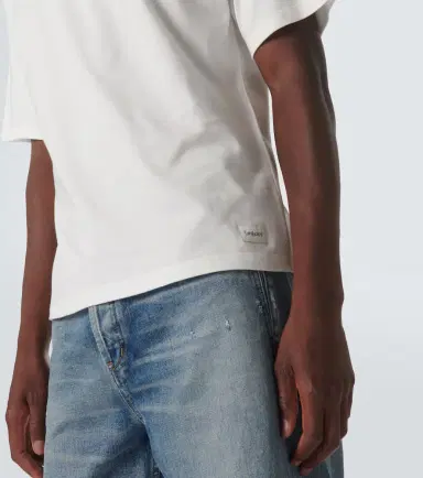 Saint Laurent Cotton-blend jersey T-shirt | Thumbnail 6 Saint Laurent Cotton-blend jersey T-shirt | Thumbnail 6