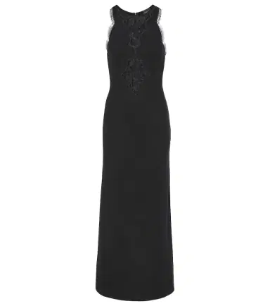Giambattista Valli Lace-trimmed midi dress | Thumbnail 1 Giambattista Valli Lace-trimmed midi dress | Thumbnail 1