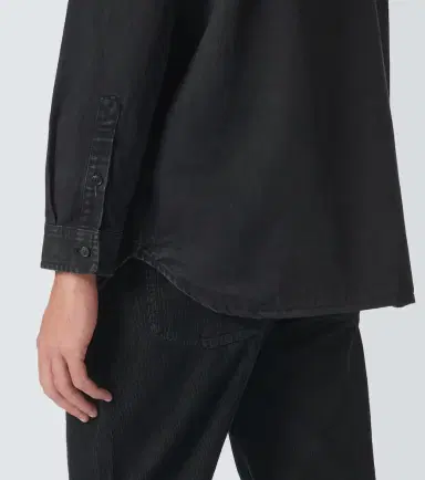 Saint Laurent Cassandre denim shirt | Thumbnail 3 Saint Laurent Cassandre denim shirt | Thumbnail 3