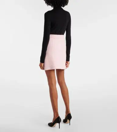 Giambattista Valli High-rise wool-blend miniskirt | Thumbnail 4 Giambattista Valli High-rise wool-blend miniskirt | Thumbnail 4