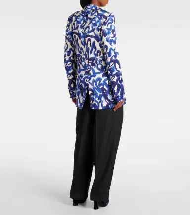 Dries Van Noten Printed blazer | Thumbnail 3 Dries Van Noten Printed blazer | Thumbnail 3