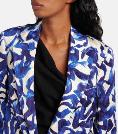 Dries Van Noten Printed blazer | Thumbnail 5 Dries Van Noten Printed blazer | Thumbnail 5