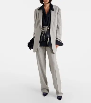 Dries Van Noten Wool blazer | Thumbnail 3 Dries Van Noten Wool blazer | Thumbnail 3