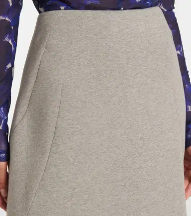 Dries Van Noten Cotton-blend midi skirt | Thumbnail 3 Dries Van Noten Cotton-blend midi skirt | Thumbnail 3