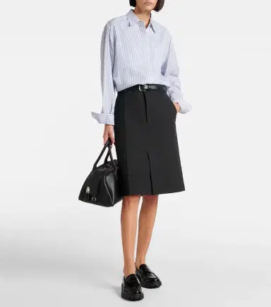 Tod's Cotton midi skirt | Thumbnail 5 Tod's Cotton midi skirt | Thumbnail 5