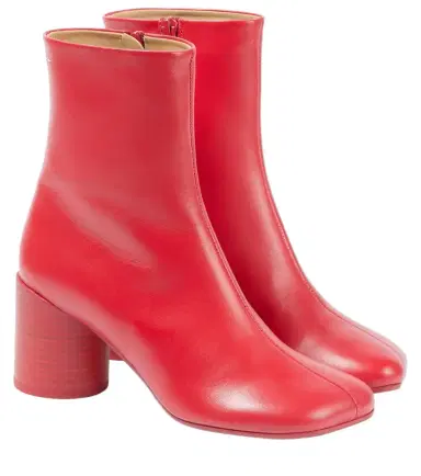 MM6 MAISON MARGIELA Anatomic leather ankle boots | Thumbnail 1 MM6 MAISON MARGIELA Anatomic leather ankle boots | Thumbnail 1