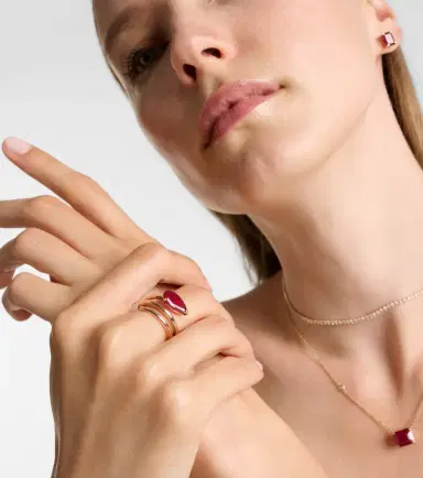 Shay Jewelry Ruby Pear 18kt rose gold ring with ruby | Thumbnail 3 Shay Jewelry Ruby Pear 18kt rose gold ring with ruby | Thumbnail 3