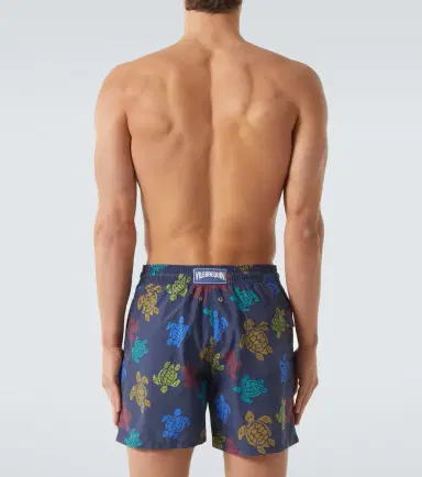 Vilebrequin x Falke Moorea printed swim trunks | Thumbnail 3 Vilebrequin x Falke Moorea printed swim trunks | Thumbnail 3