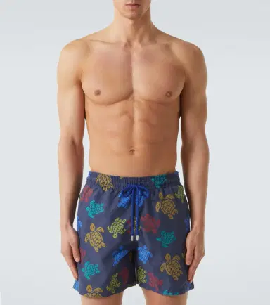 Vilebrequin x Falke Moorea printed swim trunks | Thumbnail 4 Vilebrequin x Falke Moorea printed swim trunks | Thumbnail 4