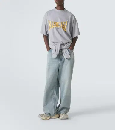 Balenciaga Oversized cotton jersey T-shirt | Thumbnail 5 Balenciaga Oversized cotton jersey T-shirt | Thumbnail 5