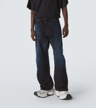 Balenciaga Double Knee wide-leg jeans | Thumbnail 4 Balenciaga Double Knee wide-leg jeans | Thumbnail 4