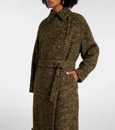 Marant Étoile Horia wool-blend wrap coat | Thumbnail 3 Marant Étoile Horia wool-blend wrap coat | Thumbnail 3