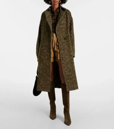 Marant Étoile Horia wool-blend wrap coat | Thumbnail 4 Marant Étoile Horia wool-blend wrap coat | Thumbnail 4
