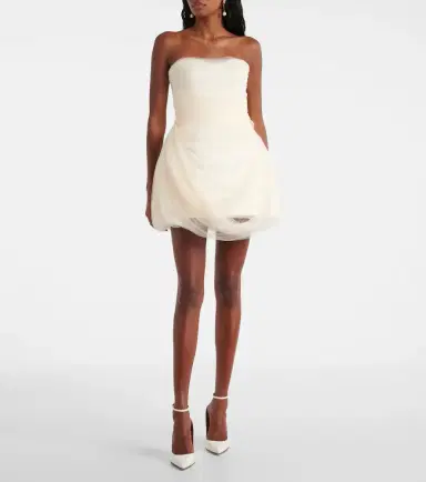 Danielle Frankel Bridal Bernie tulle minidress | Thumbnail 2 Danielle Frankel Bridal Bernie tulle minidress | Thumbnail 2