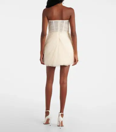 Danielle Frankel Bridal Bernie tulle minidress | Thumbnail 3 Danielle Frankel Bridal Bernie tulle minidress | Thumbnail 3