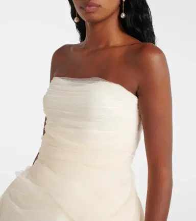 Danielle Frankel Bridal Bernie tulle minidress | Thumbnail 5 Danielle Frankel Bridal Bernie tulle minidress | Thumbnail 5