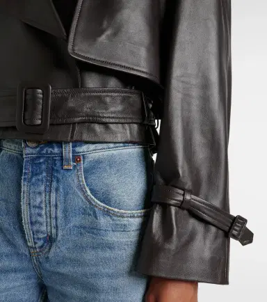 Nour Hammour Hatti leather biker jacket | Thumbnail 6 Nour Hammour Hatti leather biker jacket | Thumbnail 6