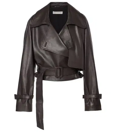 Nour Hammour Hatti leather biker jacket | Thumbnail 1 Nour Hammour Hatti leather biker jacket | Thumbnail 1