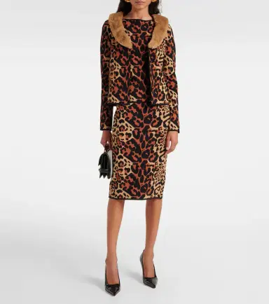 BLUMARINE Shoert leopard-print top | Thumbnail 2 BLUMARINE Shoert leopard-print top | Thumbnail 2