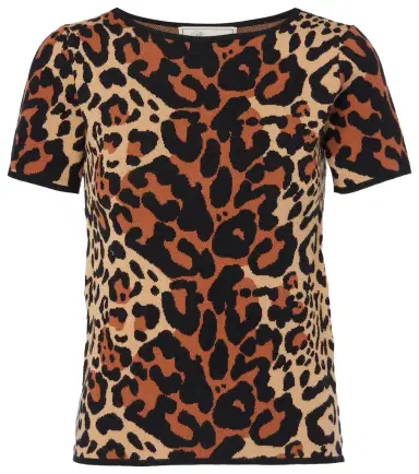 BLUMARINE Shoert leopard-print top | Thumbnail 1 BLUMARINE Shoert leopard-print top | Thumbnail 1