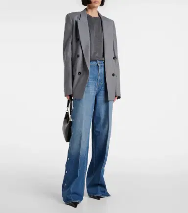 Stella McCartney Mid-rise wide-leg jeans | Thumbnail 2 Stella McCartney Mid-rise wide-leg jeans | Thumbnail 2