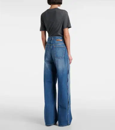 Stella McCartney Mid-rise wide-leg jeans | Thumbnail 7 Stella McCartney Mid-rise wide-leg jeans | Thumbnail 7