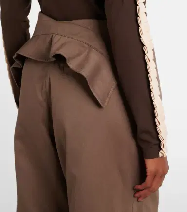 JW Anderson Cotton twill wide-leg pants | Thumbnail 2 JW Anderson Cotton twill wide-leg pants | Thumbnail 2