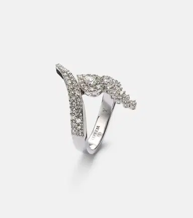 YEPREM Y-Not 18kt white gold ring with diamonds | Thumbnail 2 YEPREM Y-Not 18kt white gold ring with diamonds | Thumbnail 2
