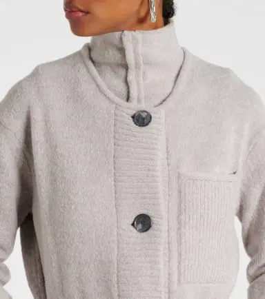 Proenza Schouler White Label Lenora wrap cardigan | Thumbnail 2 Proenza Schouler White Label Lenora wrap cardigan | Thumbnail 2