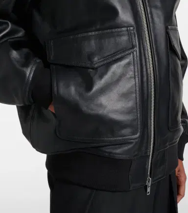 The Frankie Shop Viper leather jacket | Thumbnail 2 The Frankie Shop Viper leather jacket | Thumbnail 2
