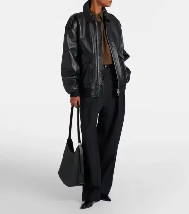 The Frankie Shop Viper leather jacket | Thumbnail 3 The Frankie Shop Viper leather jacket | Thumbnail 3