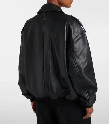 The Frankie Shop Viper leather jacket | Thumbnail 6 The Frankie Shop Viper leather jacket | Thumbnail 6