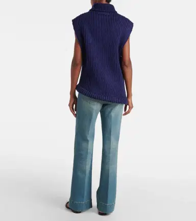 Victoria Beckham Turtleneck sweater vest | Thumbnail 3 Victoria Beckham Turtleneck sweater vest | Thumbnail 3