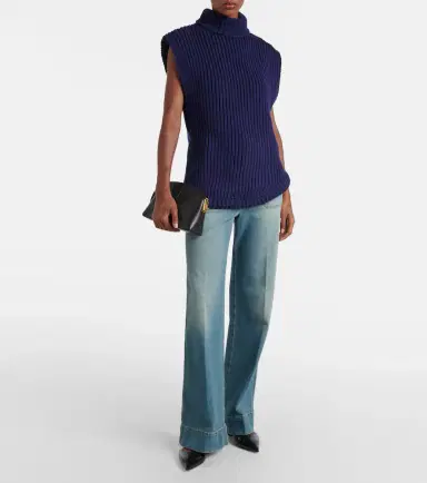 Victoria Beckham Turtleneck sweater vest | Thumbnail 4 Victoria Beckham Turtleneck sweater vest | Thumbnail 4