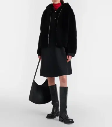 Yves Salomon Wool jacket | Thumbnail 3 Yves Salomon Wool jacket | Thumbnail 3