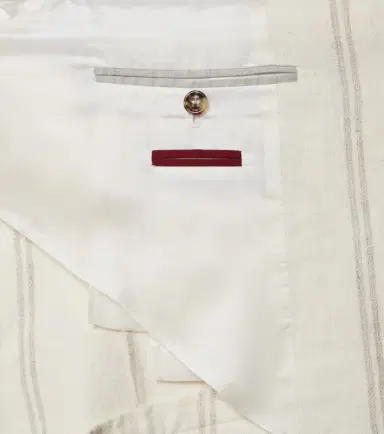 Brunello Cucinelli Striped linen and wool-blend suit | Thumbnail 5 Brunello Cucinelli Striped linen and wool-blend suit | Thumbnail 5