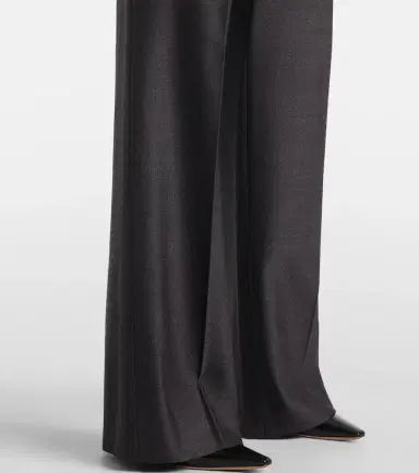 Victoria Beckham Paneled wool wide-leg pants | Thumbnail 5 Victoria Beckham Paneled wool wide-leg pants | Thumbnail 5