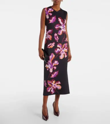 Dorothee Schumacher Floral neoprene midi dress | Thumbnail 2 Dorothee Schumacher Floral neoprene midi dress | Thumbnail 2