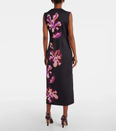 Dorothee Schumacher Floral neoprene midi dress | Thumbnail 3 Dorothee Schumacher Floral neoprene midi dress | Thumbnail 3