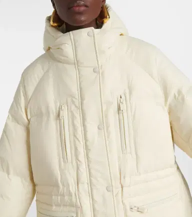 Yves Salomon Shearling-trimmed down jacket | Thumbnail 2 Yves Salomon Shearling-trimmed down jacket | Thumbnail 2