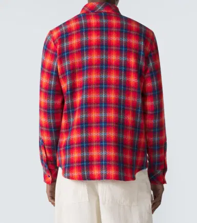 God's True Cashmere Checked cashmere shirt | Thumbnail 2 God's True Cashmere Checked cashmere shirt | Thumbnail 2