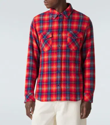 God's True Cashmere Checked cashmere shirt | Thumbnail 4 God's True Cashmere Checked cashmere shirt | Thumbnail 4